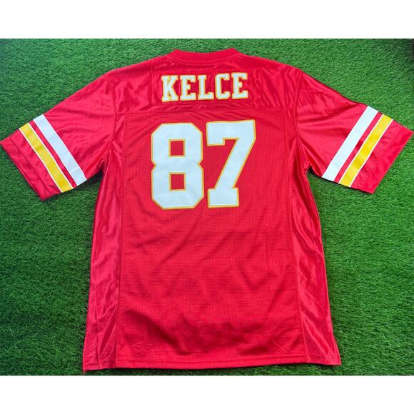 Kansas City Chiefs #87 Red Football Jersey XL kopkoc Fan Apparel Travis Kelce - Picture 4 of 8